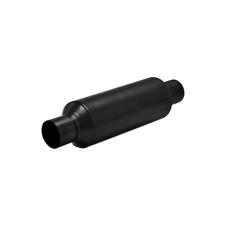 Flowmaster OUTLAW RACE MUFFLER, 2.50IN IN/OUT:17.00IN LONG OVERALL 4.5IN DIAMETER 815425